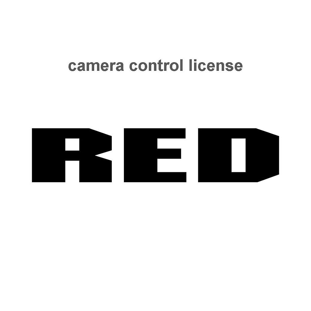 RED camera control license