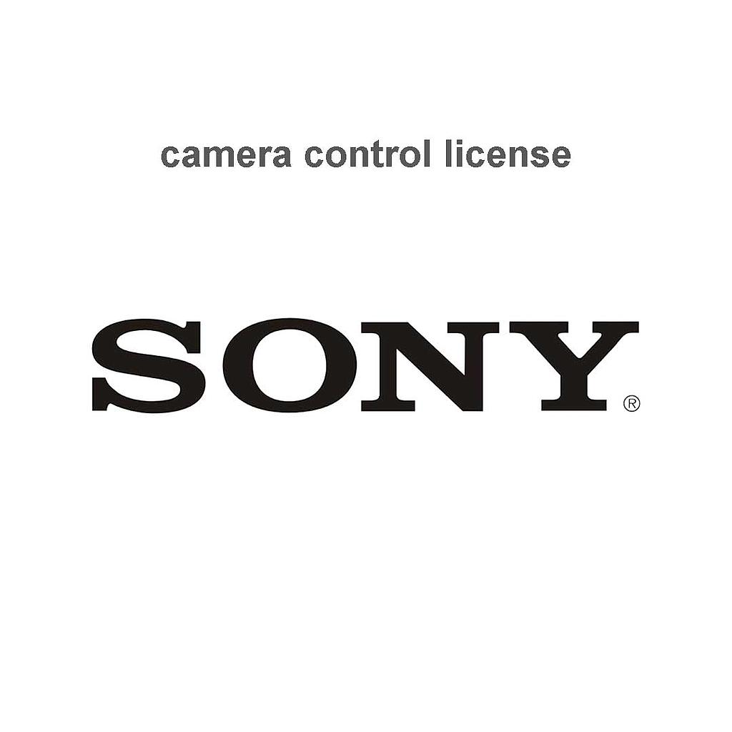 SONY camera control license