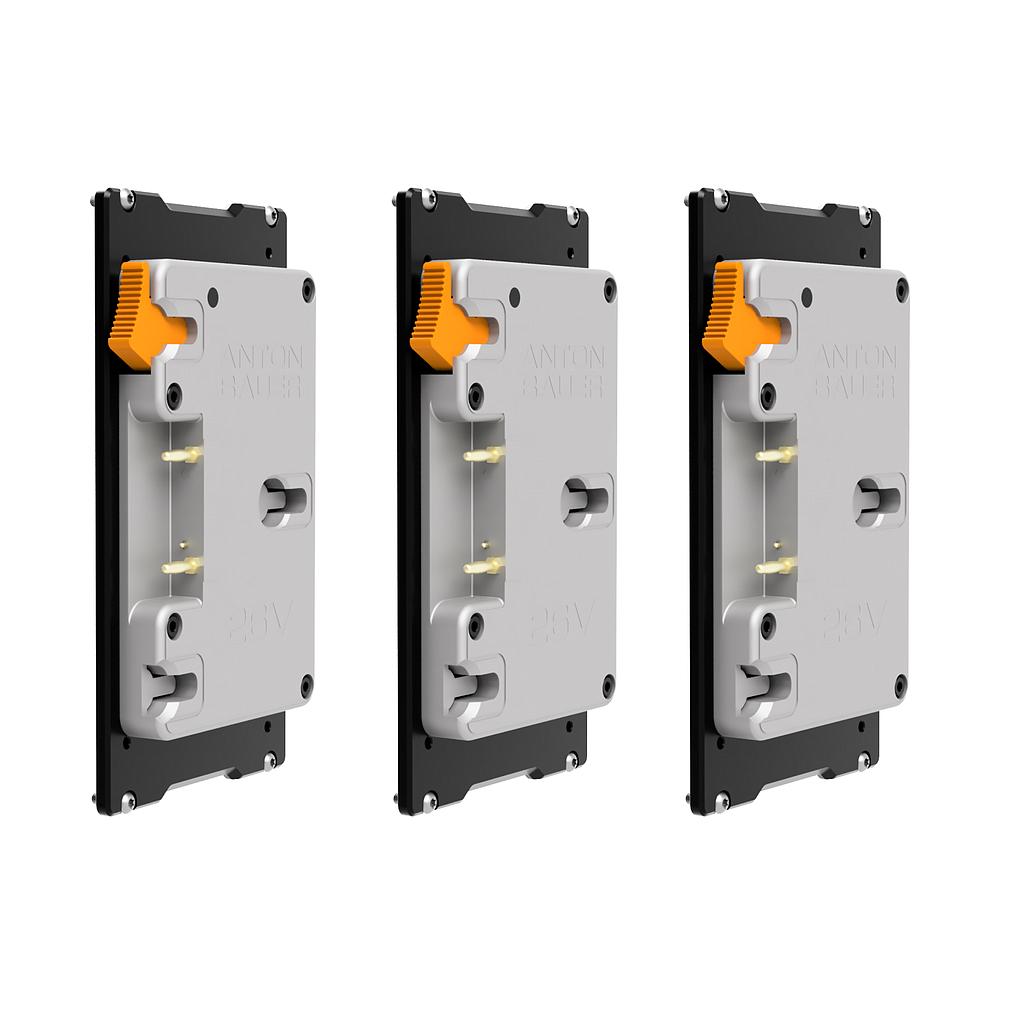 Universal Smart Battery Plate / G-Mount ANTON BAUER PLUS - 14V and 26V / Set