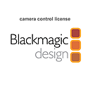 Blackmagic camera control license